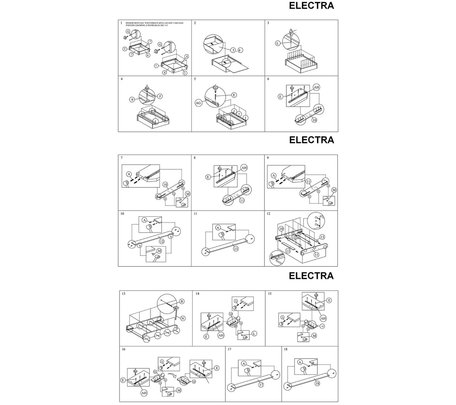 Кровать ELECTRA VELVET серый