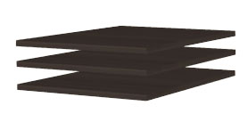 Полка (3шт.) Полка (3шт.)