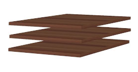 Полка (3шт.) Полка (3шт.)