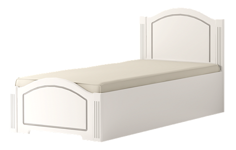 Кровать с латами