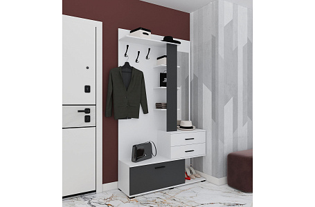 Вита-1 Белый/антрацит