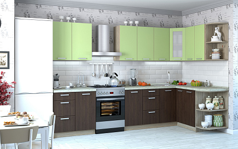 Маргарита Салатовый/Венге