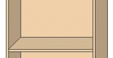 Шкаф 1Д