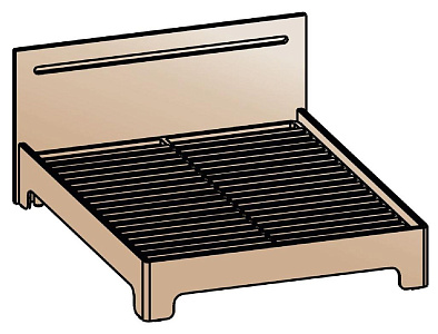 Кровать 160х200