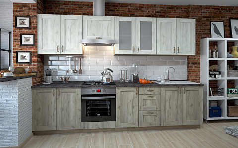 Мила Хольц Белый/Серый