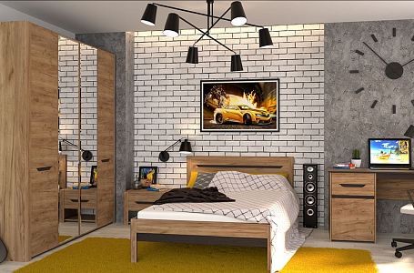 Афина Дуб крафт