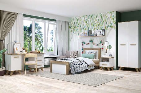 Вега Скандинавия Белый глянец