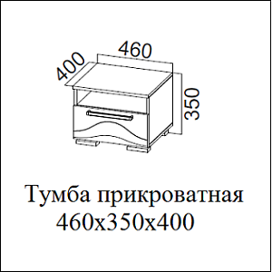 Тумба прикроватная