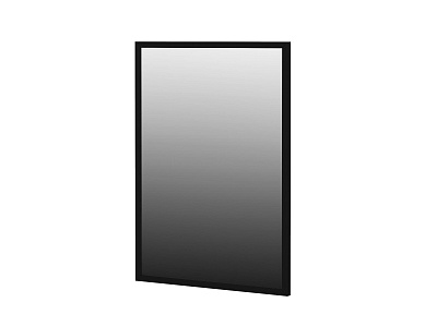 Зеркало навесное (профиль чёрный)