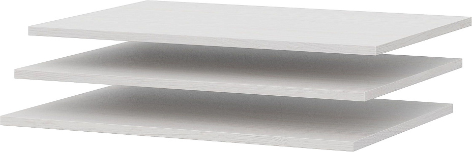 Полки (для двухдверного шкафа, комплект 3 шт)