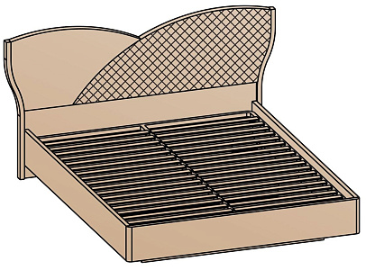 Кровать 160х200 (основание 32 мм)