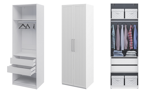 Шкаф двустворчатый