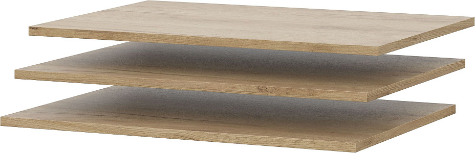 Полки (для двухдверного шкафа, комплект 3 шт)