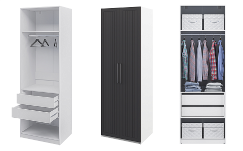 Шкаф двустворчатый