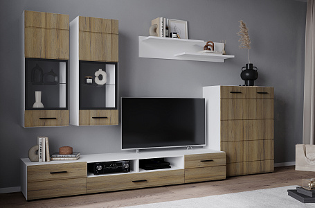 Neo-1 Дуб Вотан (без подсветки)