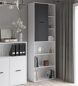 Шкаф (белый/антрацит)