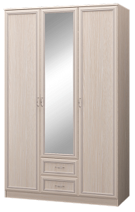 Шкаф трехдверный с зеркалом