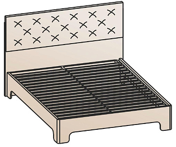 Кровать 180х200