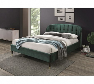 Кровать LIGURIA VELVET зеленый