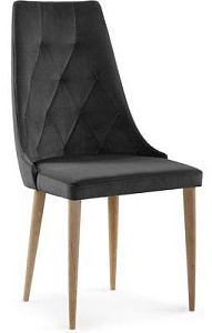 Caren II Чёрный/Дуб (металл)