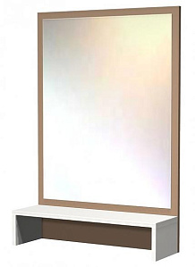 Зеркало настольное с полкой Зеркало настольное с полкой